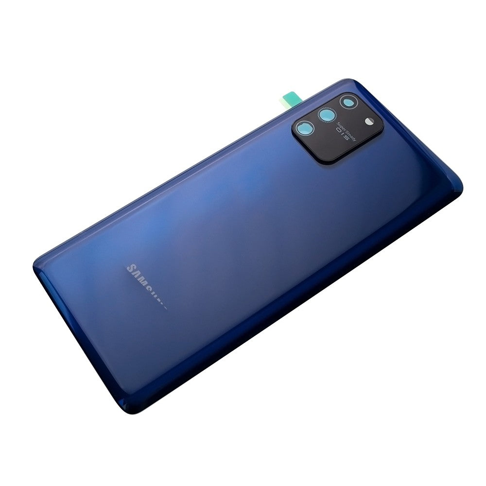 Red Rear Cover Glass For Samsung Galaxy S10 Lite G770F-Blue Red Rear Cover Glass For Samsung Galaxy S10 Lite G770F-Blue
